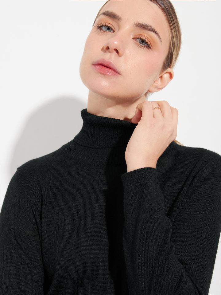 Jersey de alpaca Amber negro