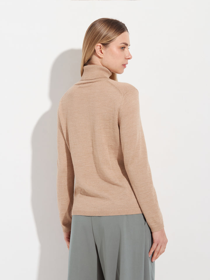 Suéter Ámbar Baby Alpaca Color Beige
