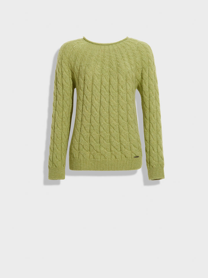 Suéter Zulema Baby Alpaca Color Verde