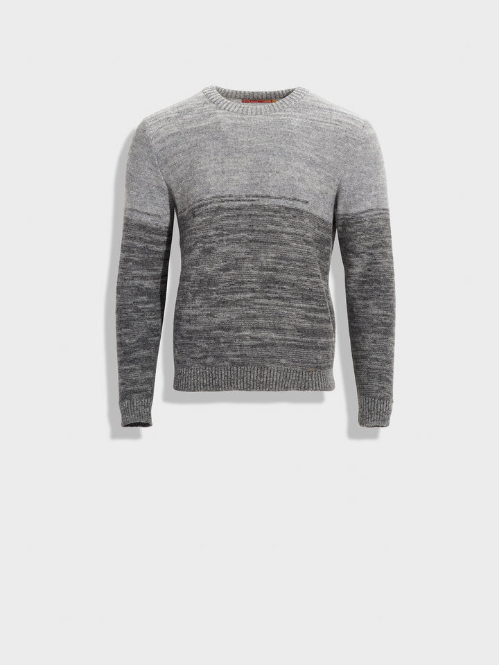 Zodiac Sweater Baby Alpaca Color Grey