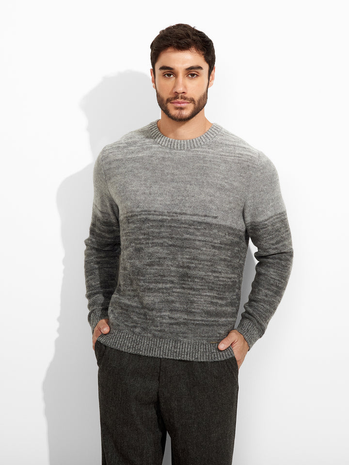 Zodiac Sweater Baby Alpaca Color Grey