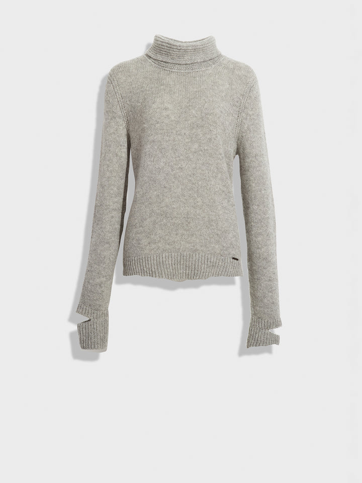 Suéter Cero Baby Alpaca Color Gris