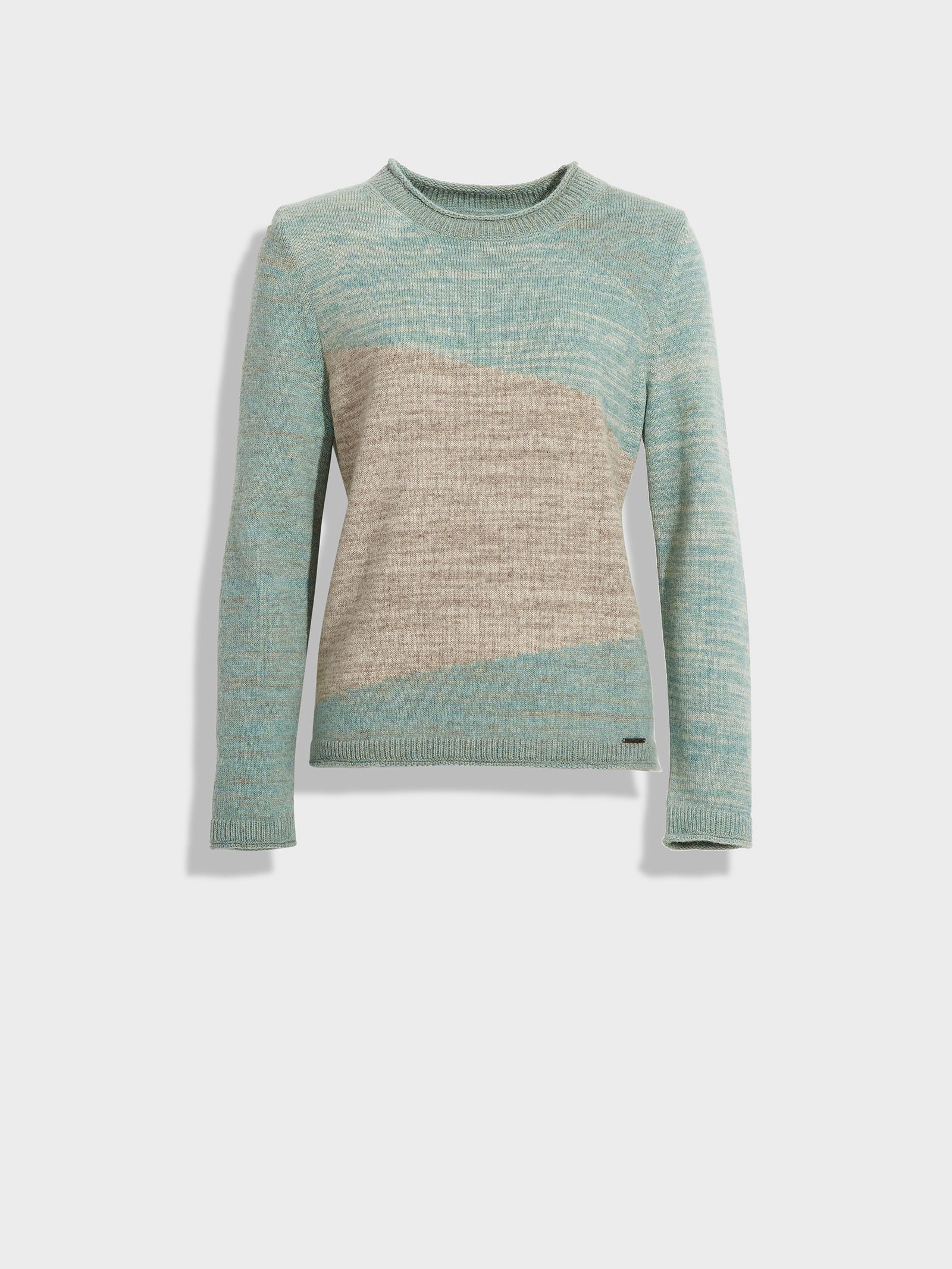 Zoe Sweater Baby Alpaca Color Ligth Blue