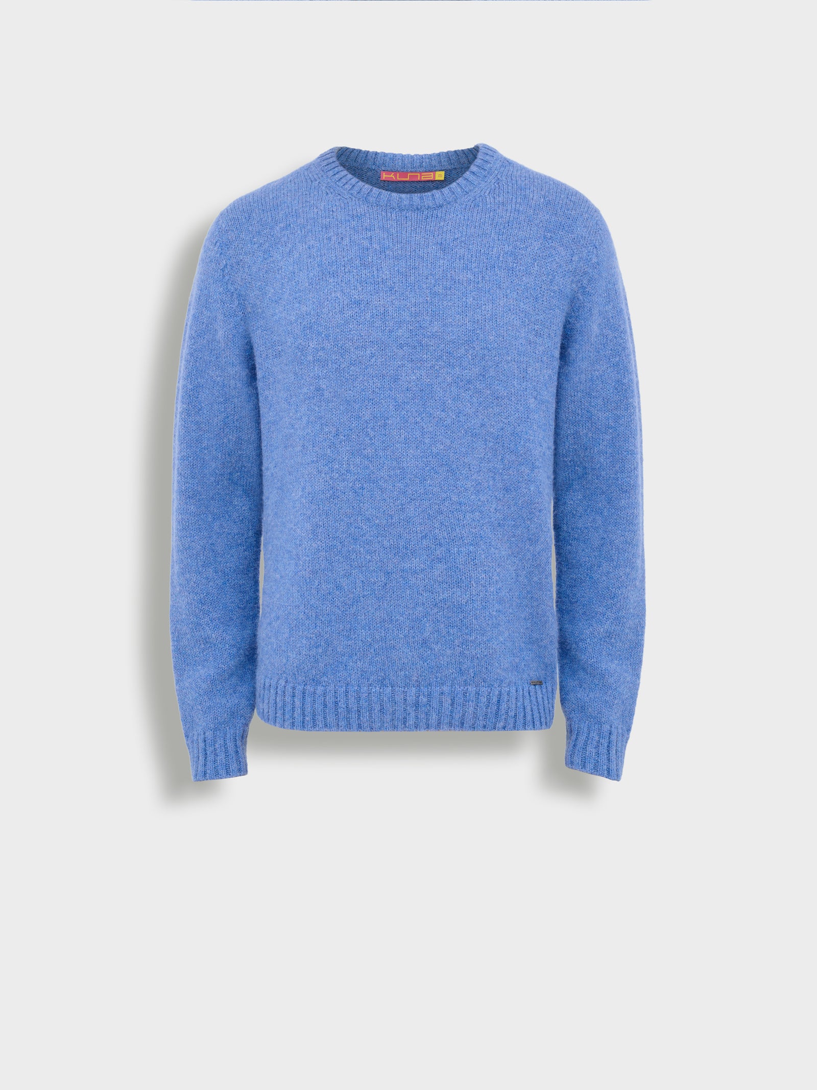 Arequipa Men's Sweater Baby Alpaca Color Blue