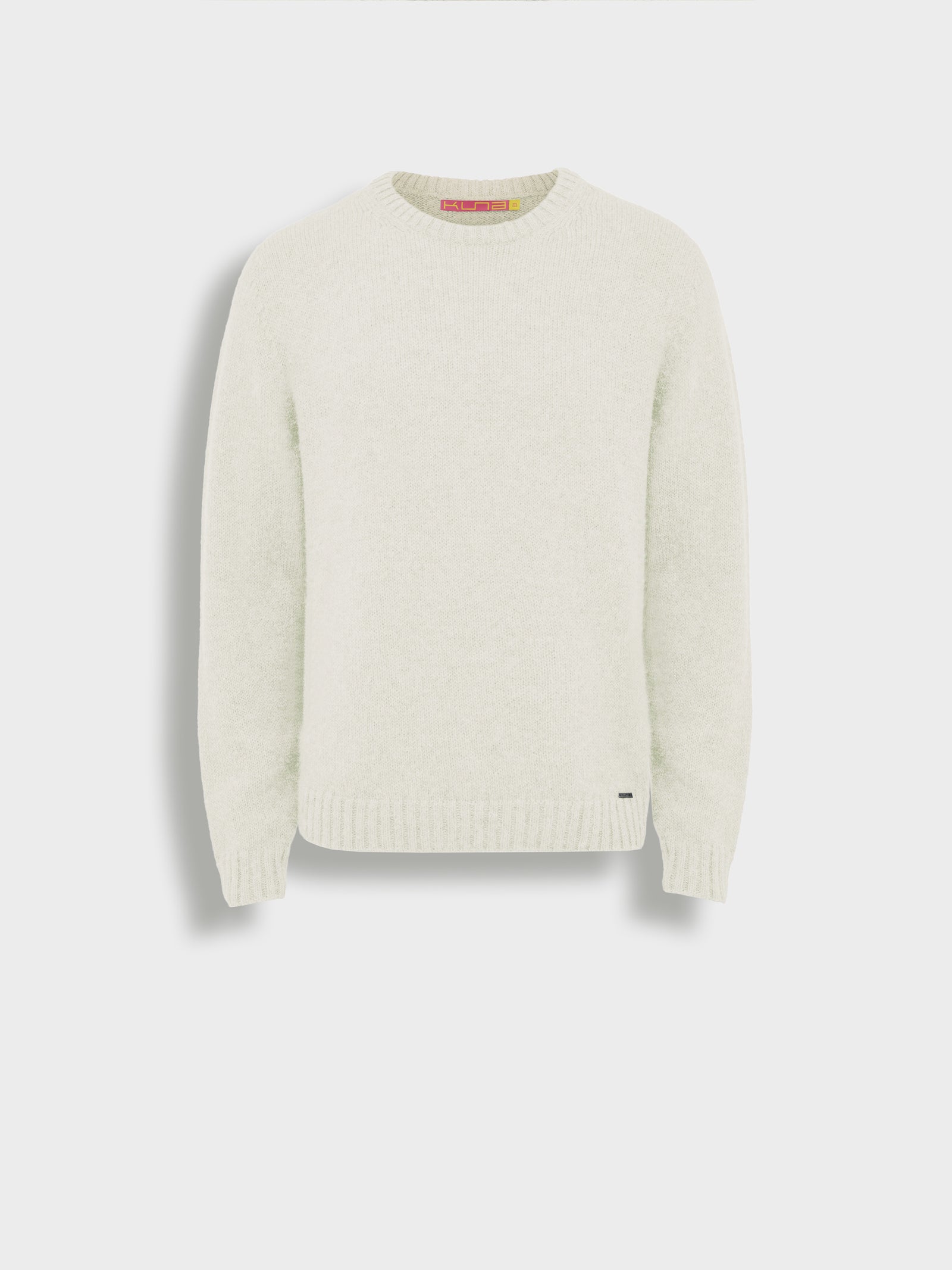 Arequipa Men's Sweater Baby Alpaca Color White