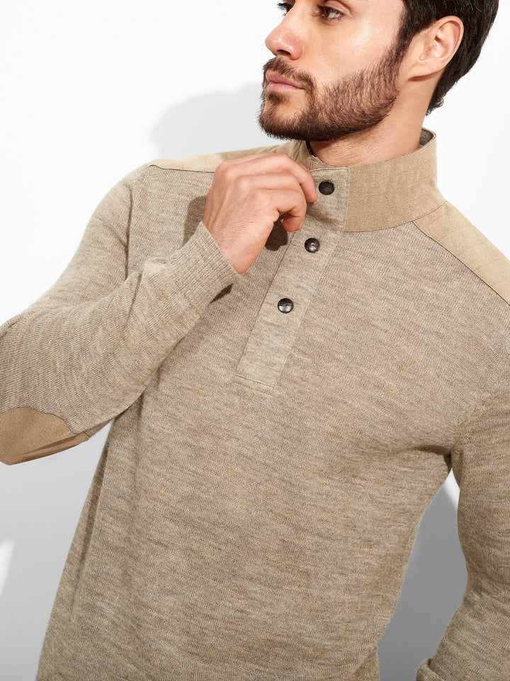 Zorba Sweater Baby Alpaca Color Beige
