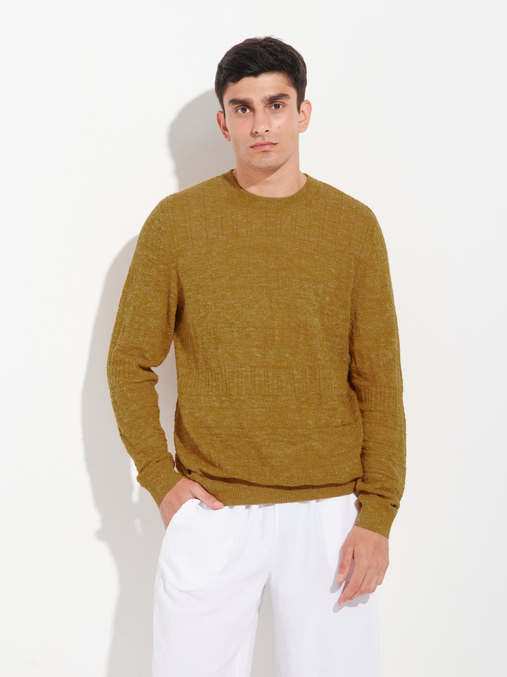 Suéter Zoom Baby Alpaca Color Amarillo
