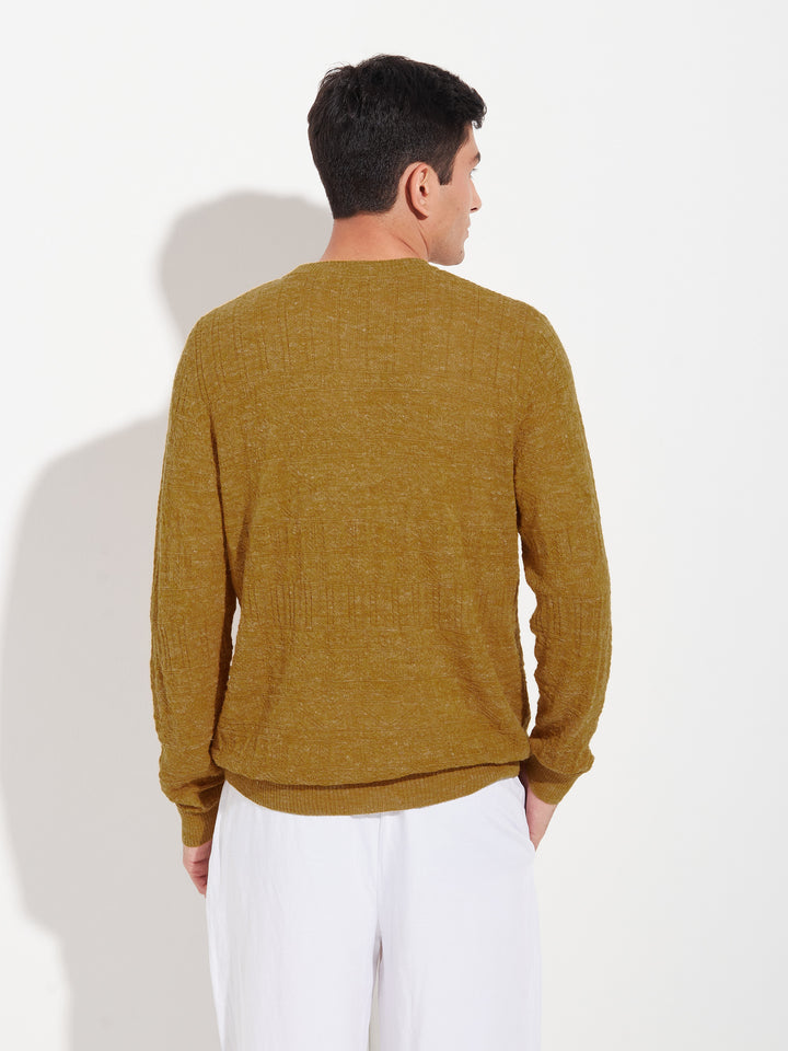 Suéter Zoom Baby Alpaca Color Amarillo