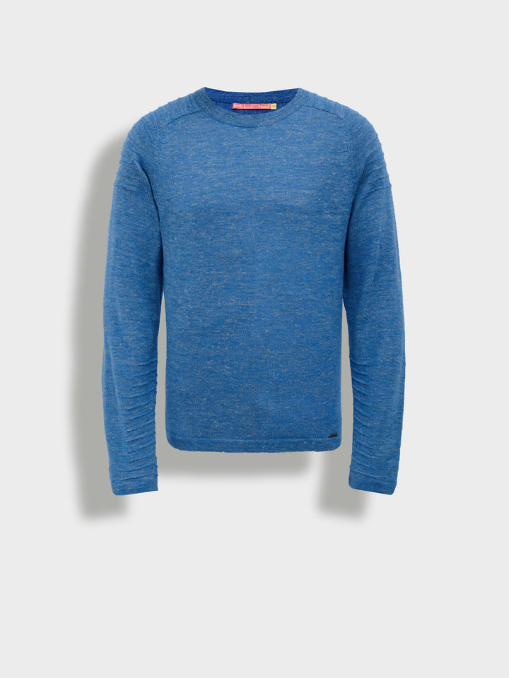 Two Sweaters Baby Alpaca Color Blue
