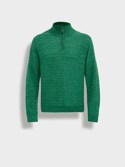Suéter Zamir para bebé de alpaca, color verde