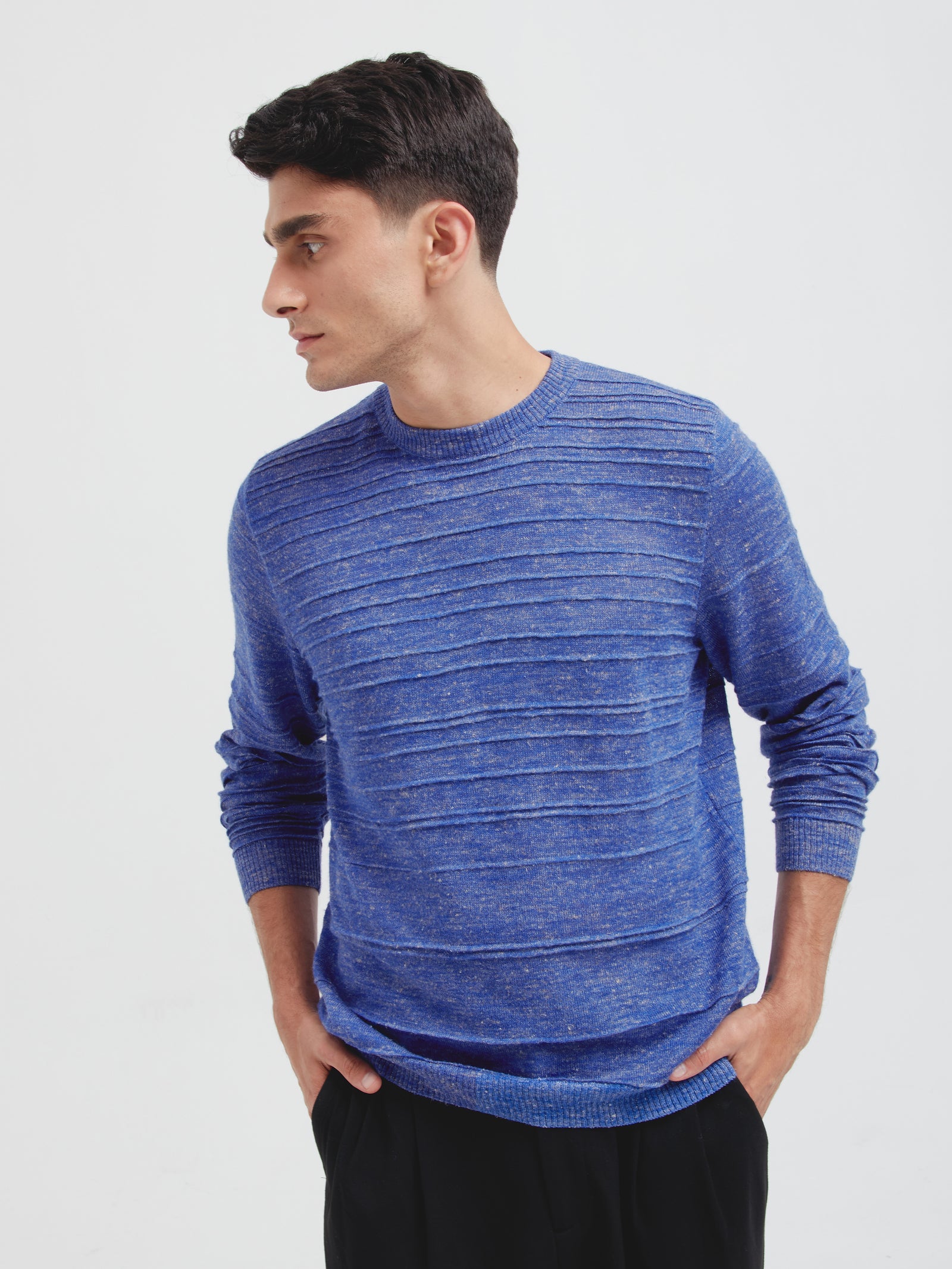 Zidane Sweater Baby Alpaca Color Purple