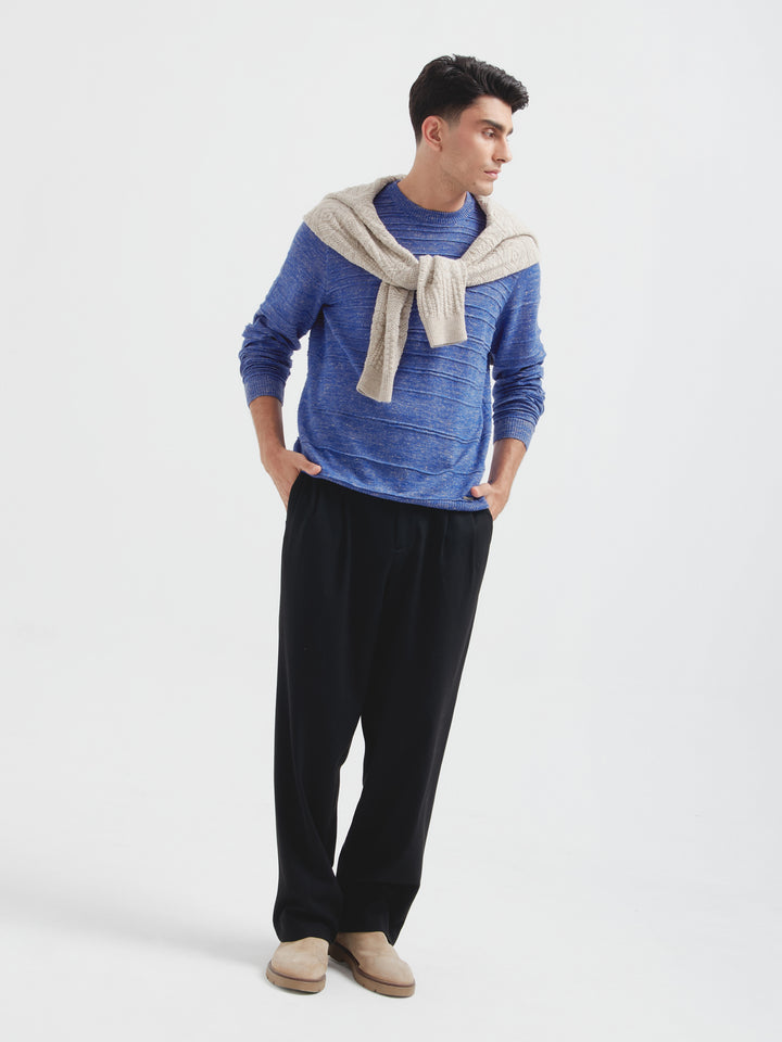 Zidane Sweater Baby Alpaca Color Purple