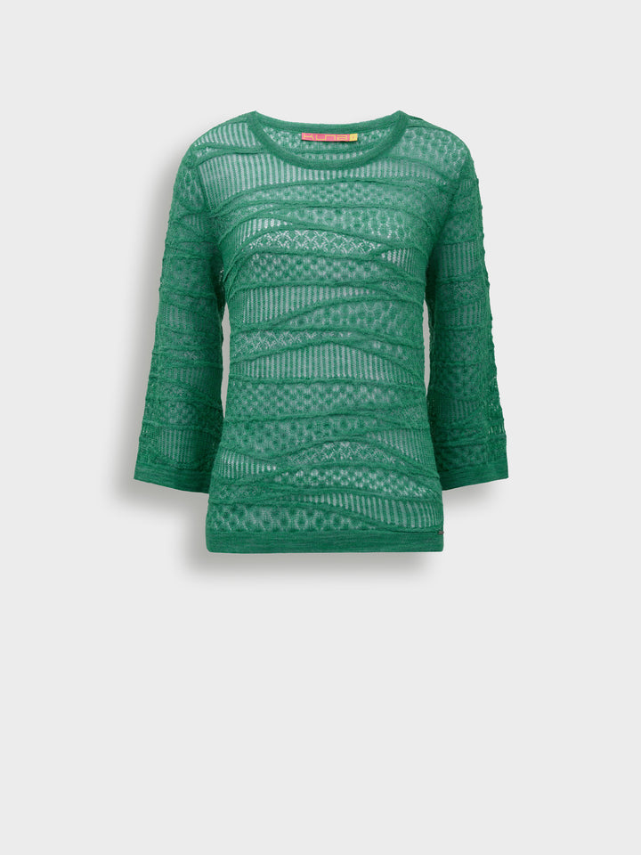 Zample Sweatere Baby Alpaca Color Green