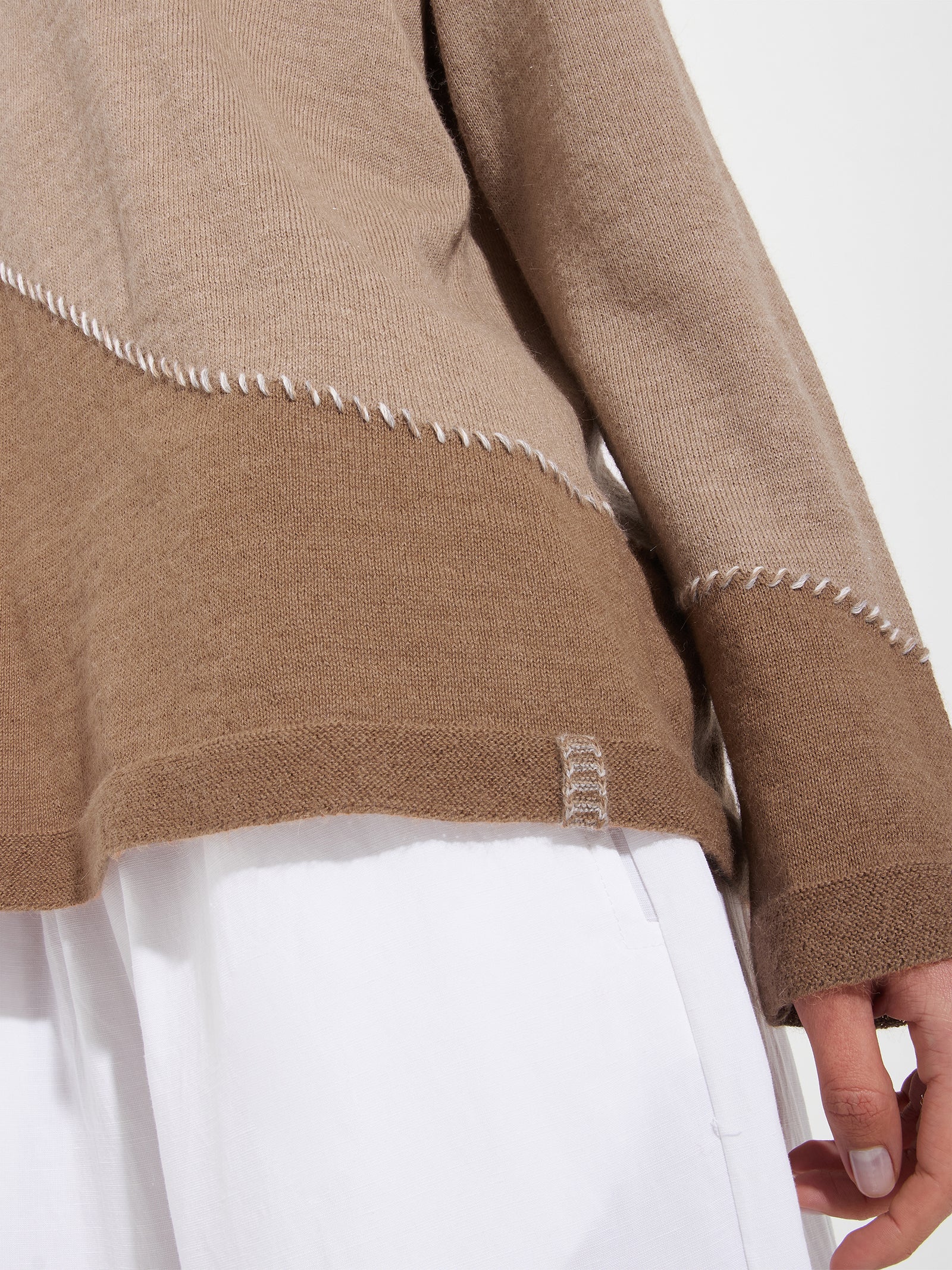 Basilea Sweater Baby Alpaca Color Camel