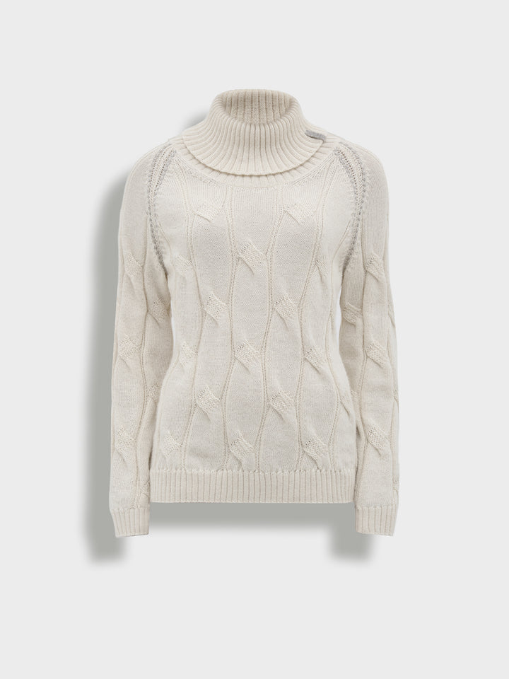 Suéter Bettina de Alpaca Baby Color Beige