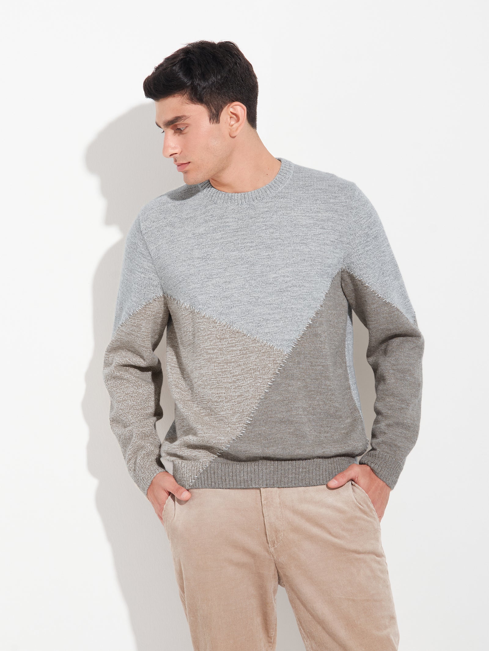 Jersey Bonsai de Baby Alpaca Color Beige
