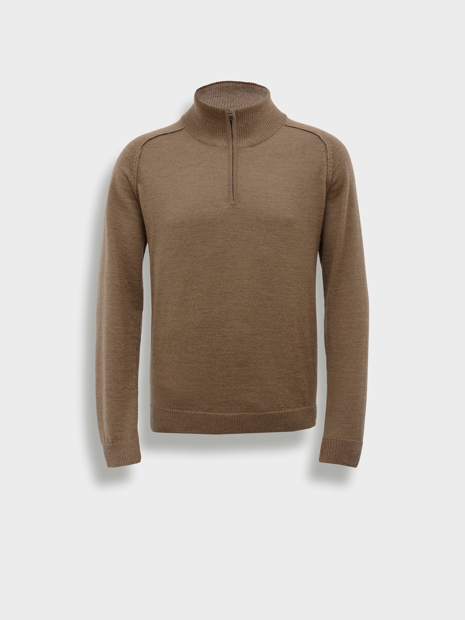 Suéter Bugatti Baby Alpaca Color Camel