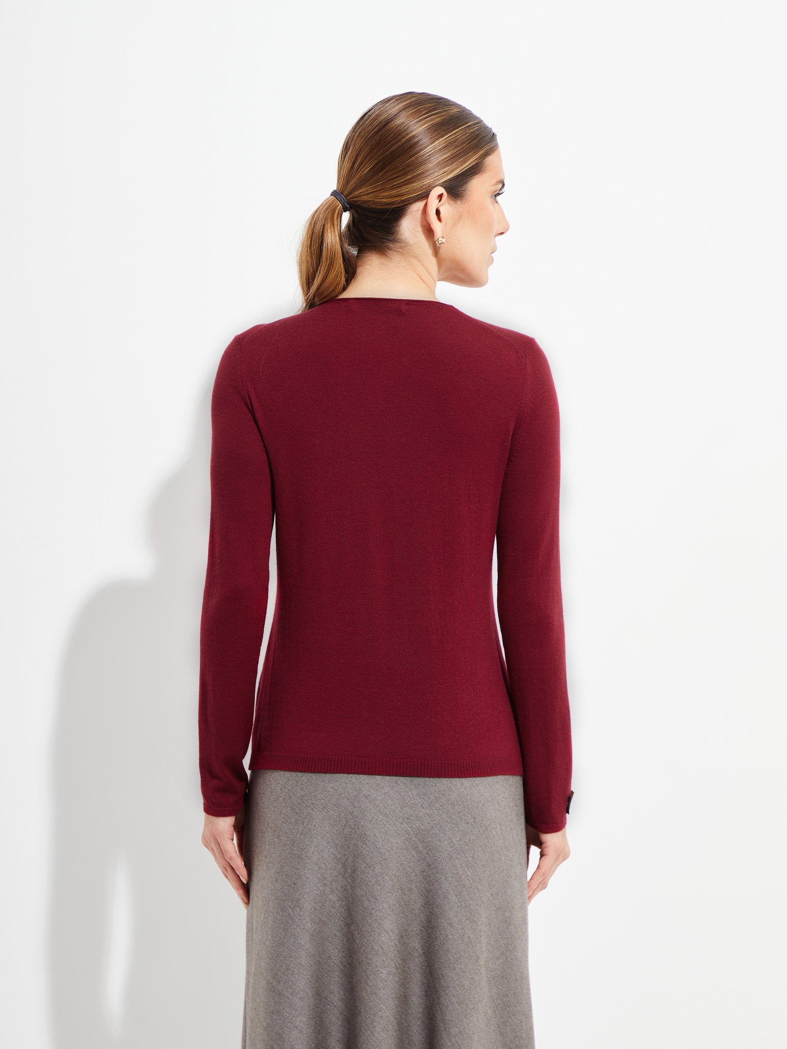 Belen Sweater Vikuna Color Red