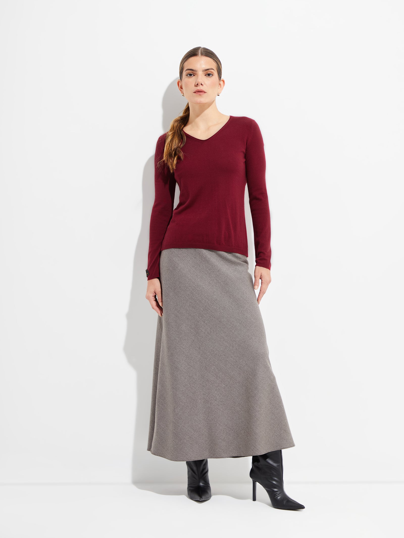 Belen Sweater Vikuna Color Red