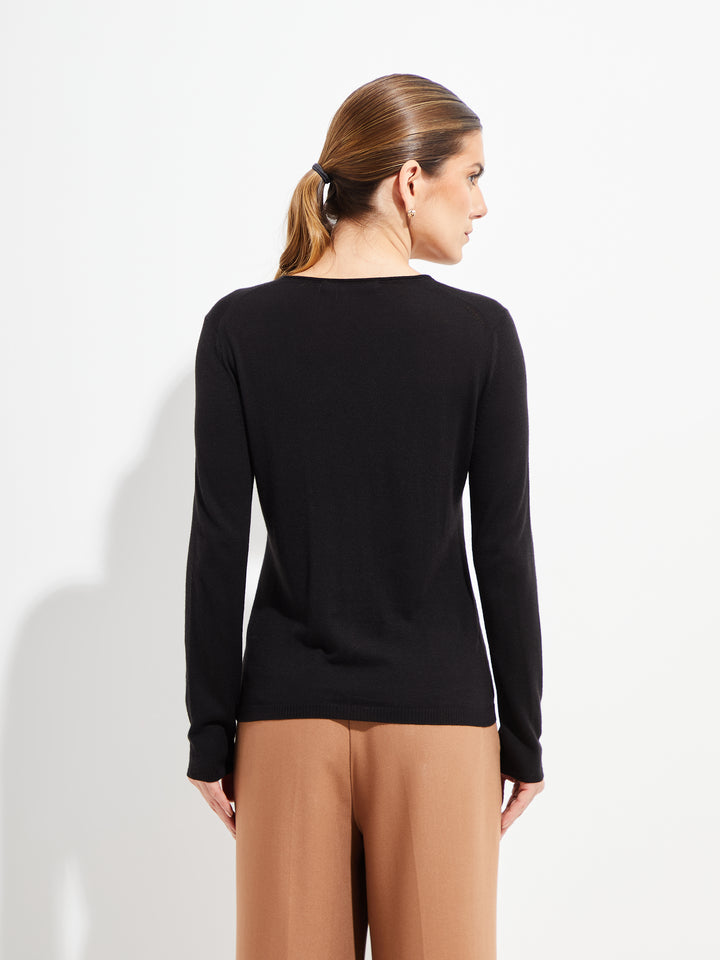 Belén Sweater Vikuna Color Black