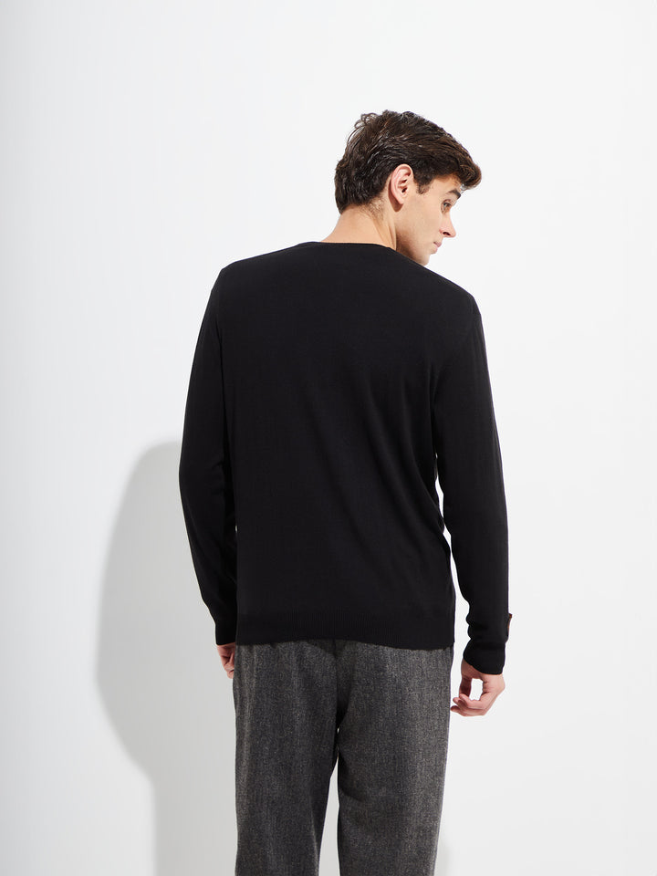Brian Sweater Vikuna Color Black