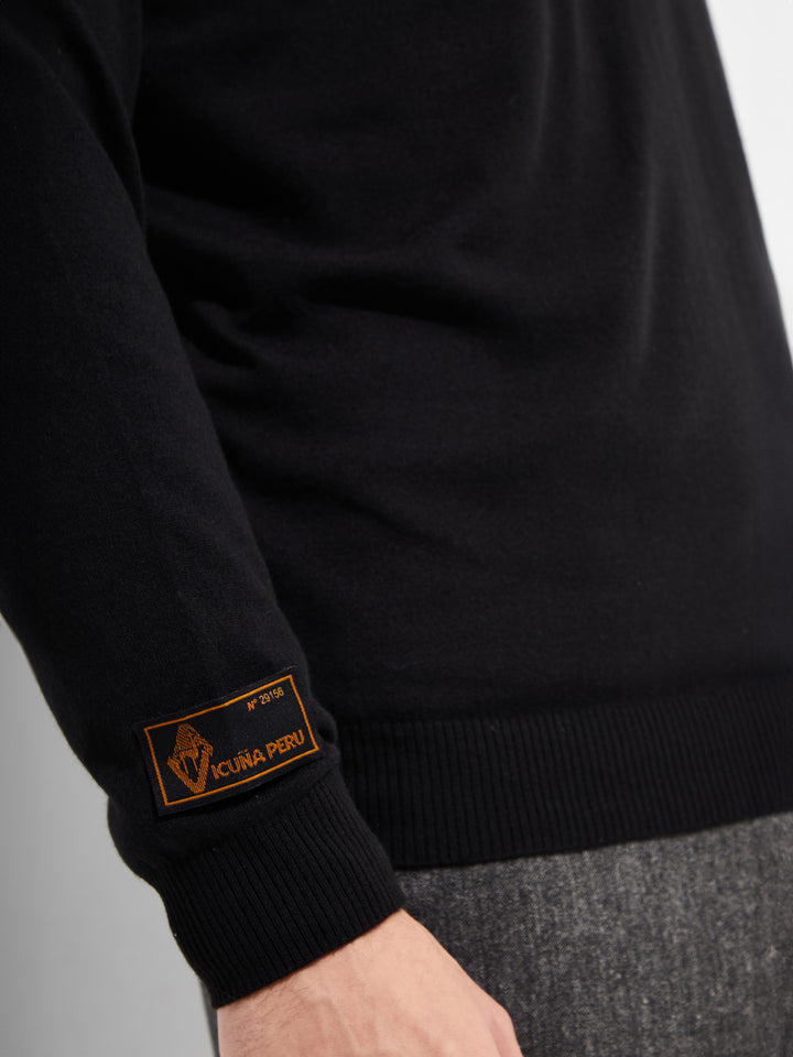 Brian Sweater Vikuna Color Black