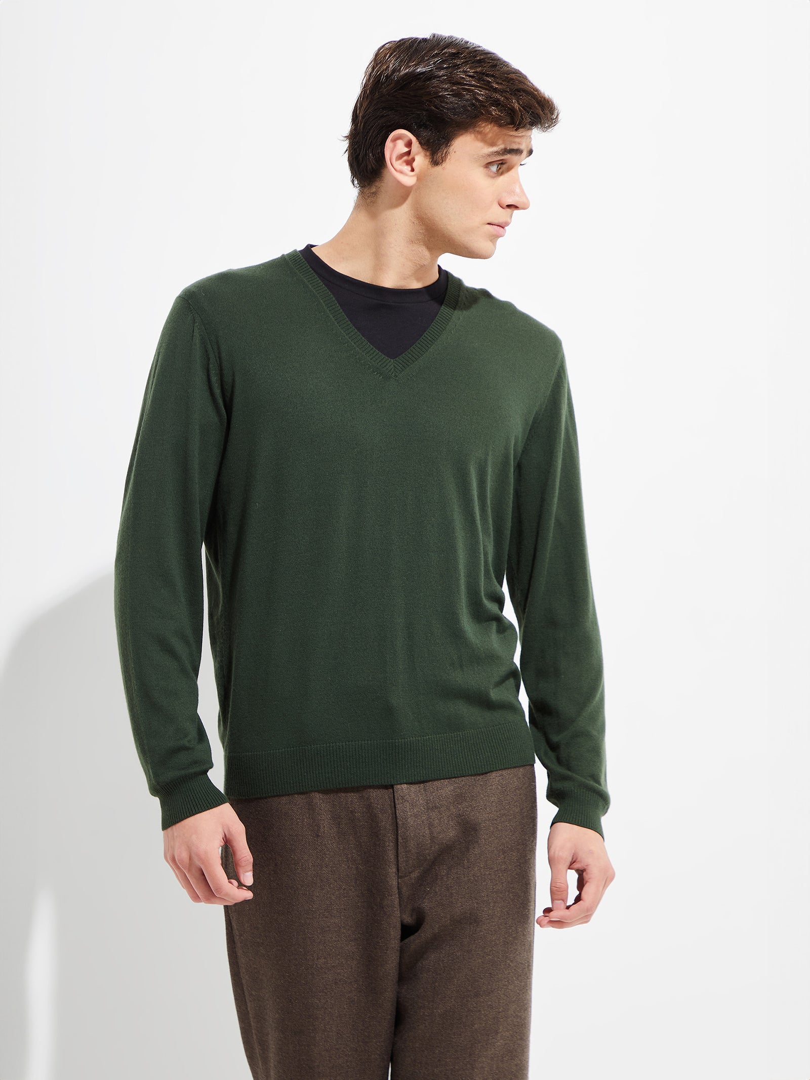Suéter Brian Vikuna Color Verde