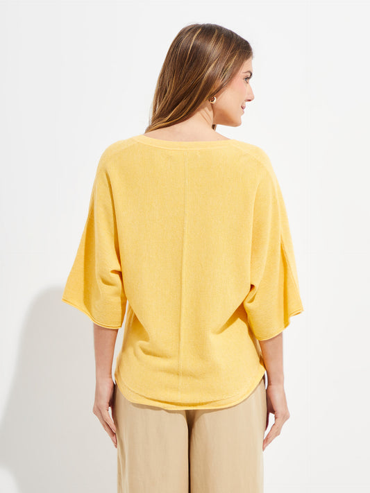 Yolanda Sweater Cotton Color Yellow