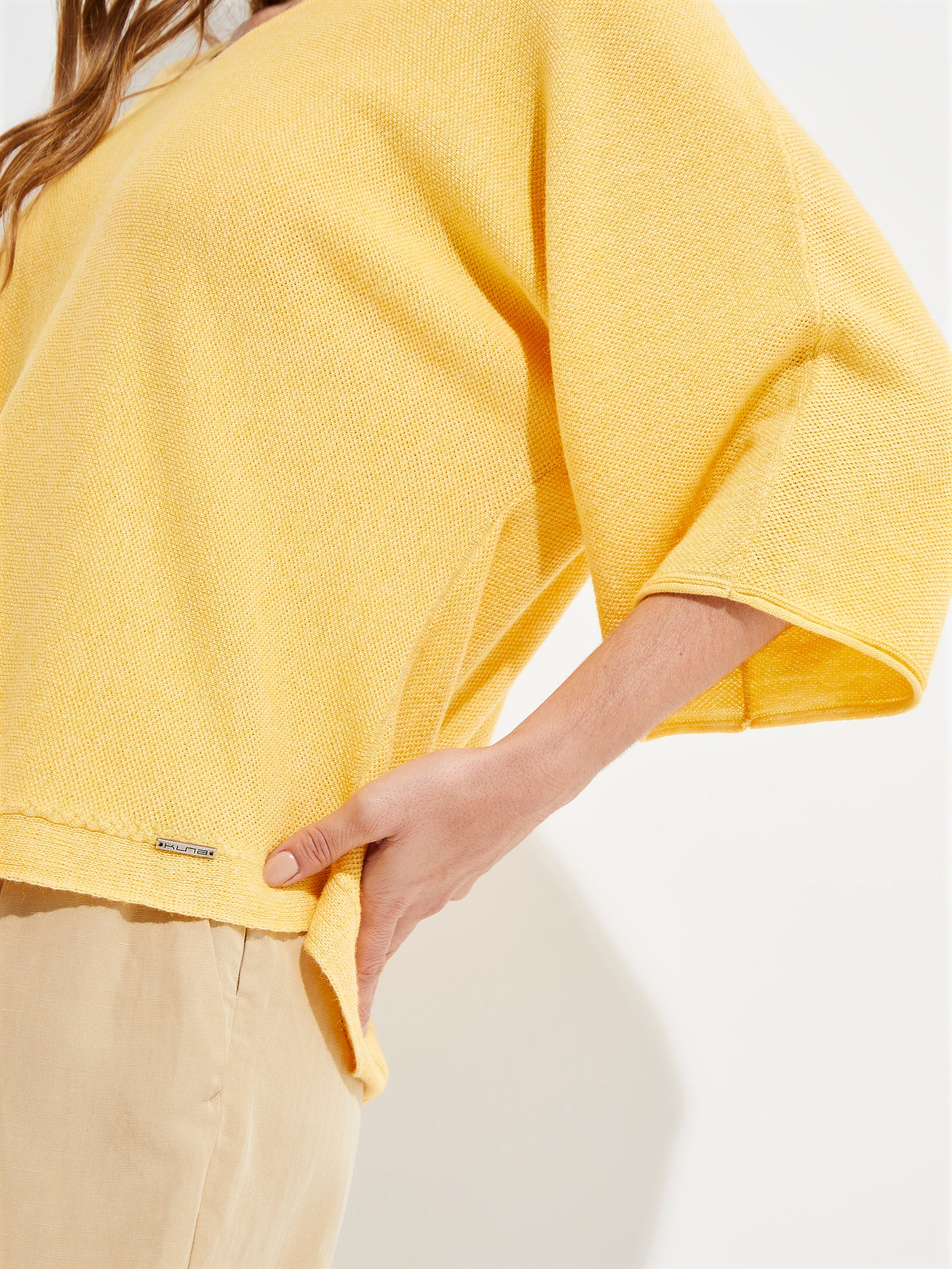 Yolanda Sweater Cotton Color Yellow
