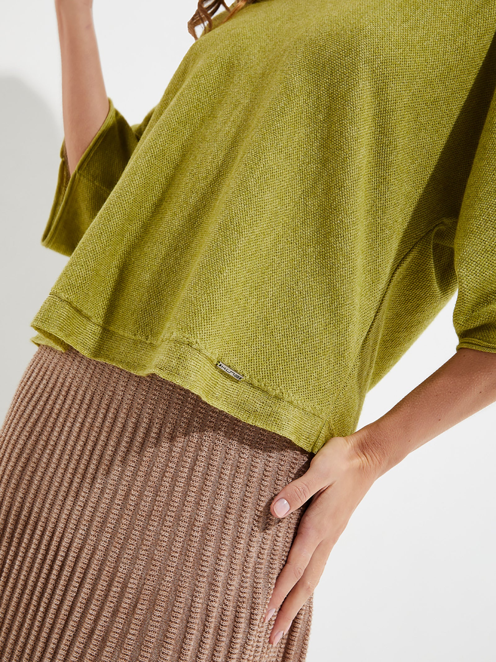 Yolanda Sweater Cotton Color Green