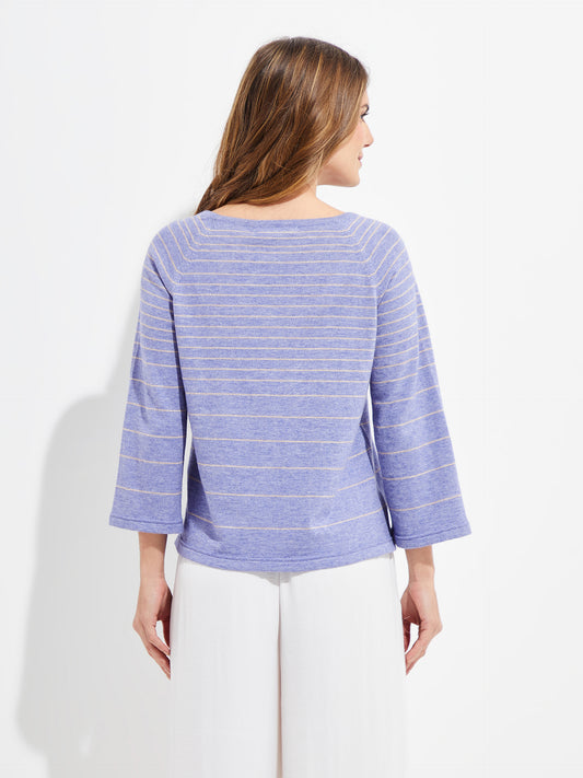 Yackelina Sweater Cotton Color Blue