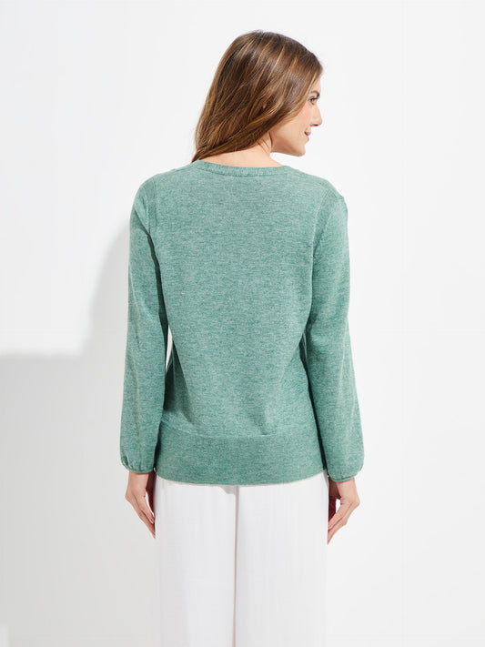 Yliada Sweater Cotton Color Green