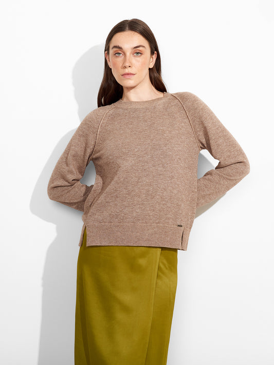 Zucca Sweater Cotton Color Beige