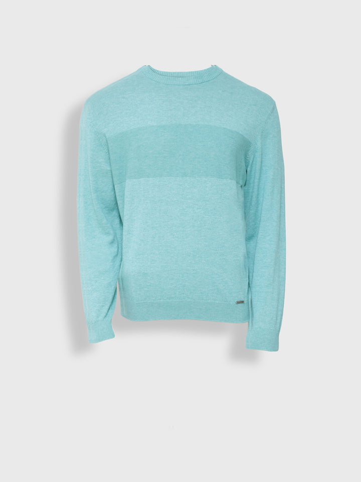 Yoel Sweater Cotton Color Turquoise