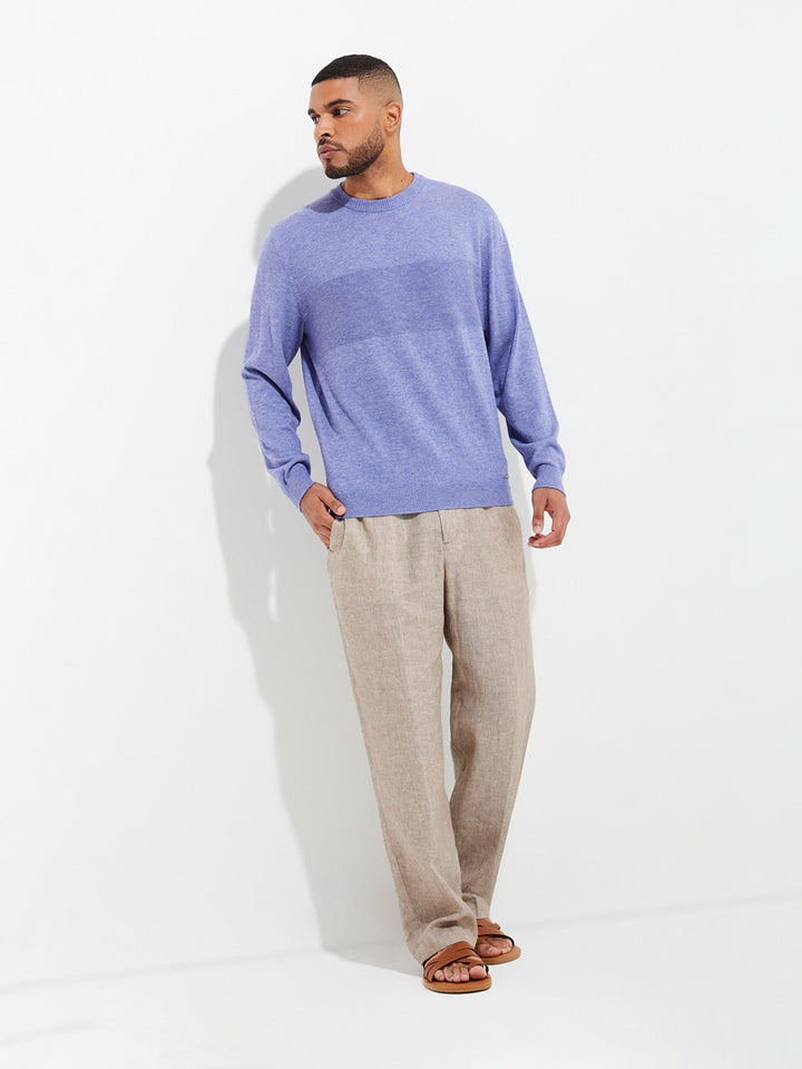 Yoel Sweater Cotton Color Blue