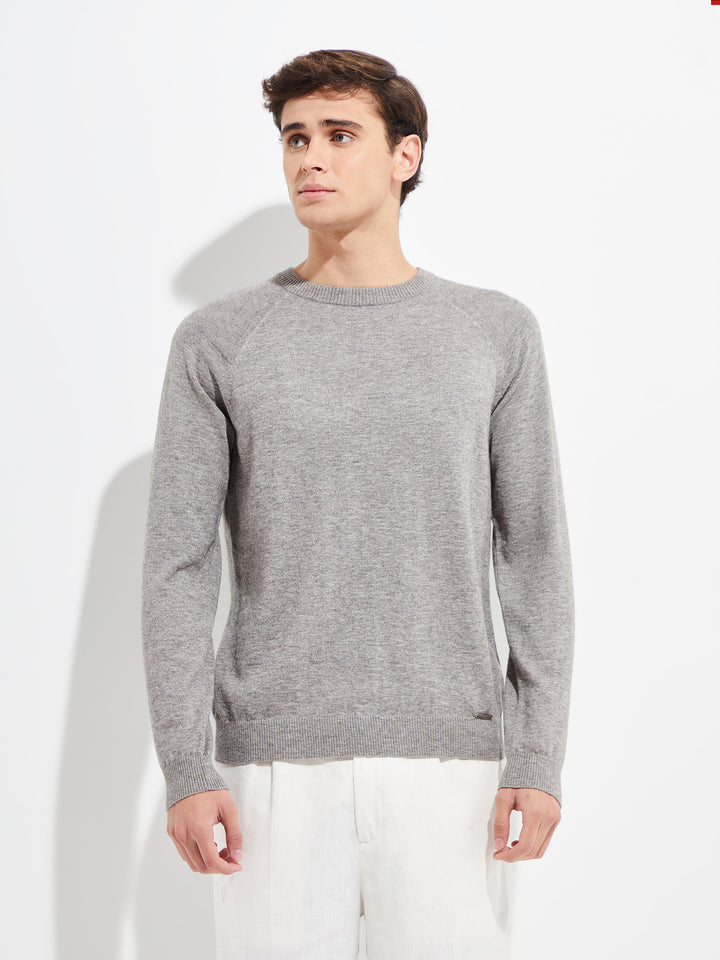 Yordan Suéter Algodón Color Gris