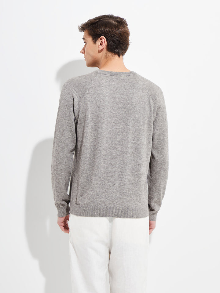 Yordan Suéter Algodón Color Gris