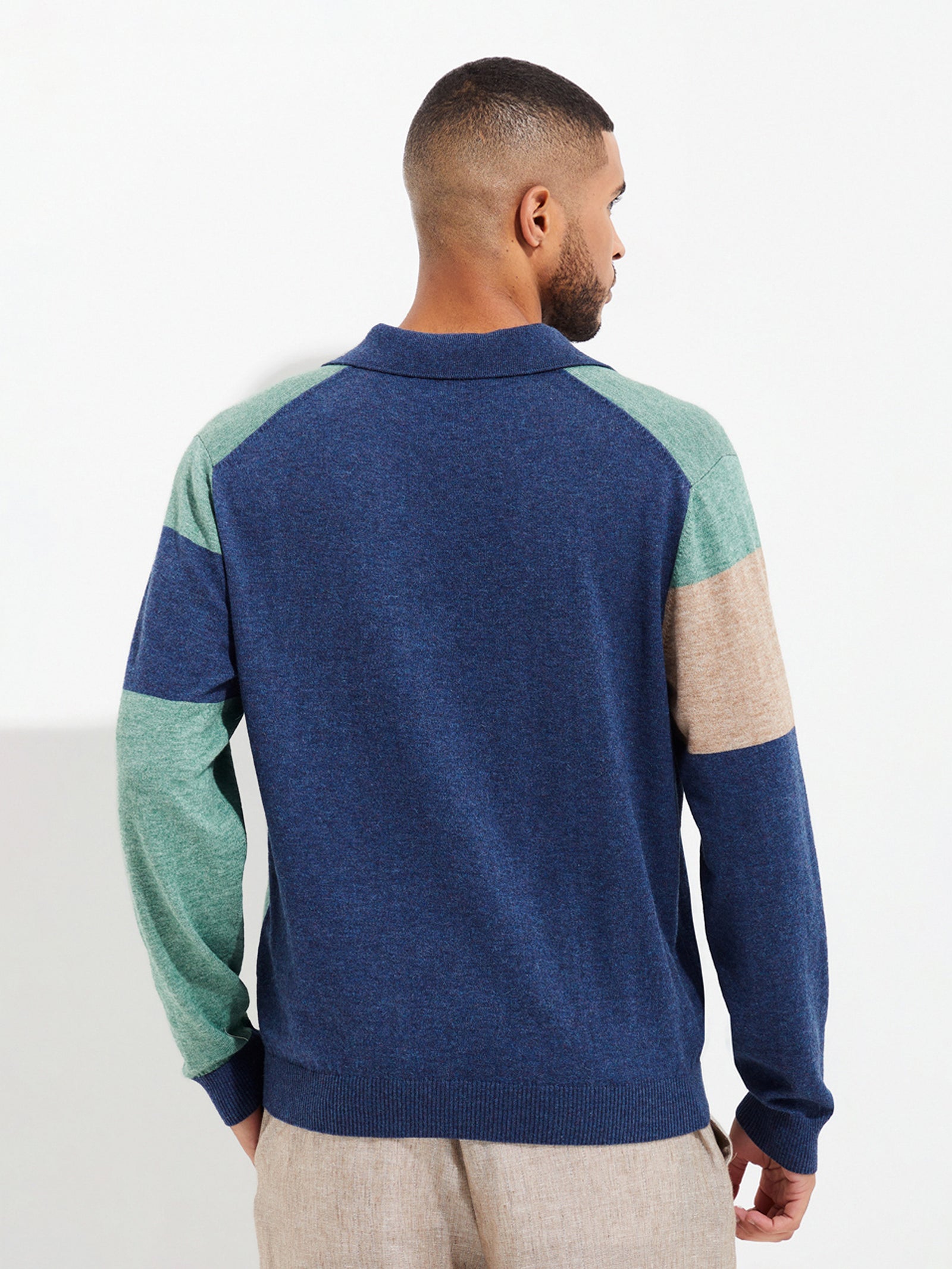 Yvan Sweater Cotton Color Blue