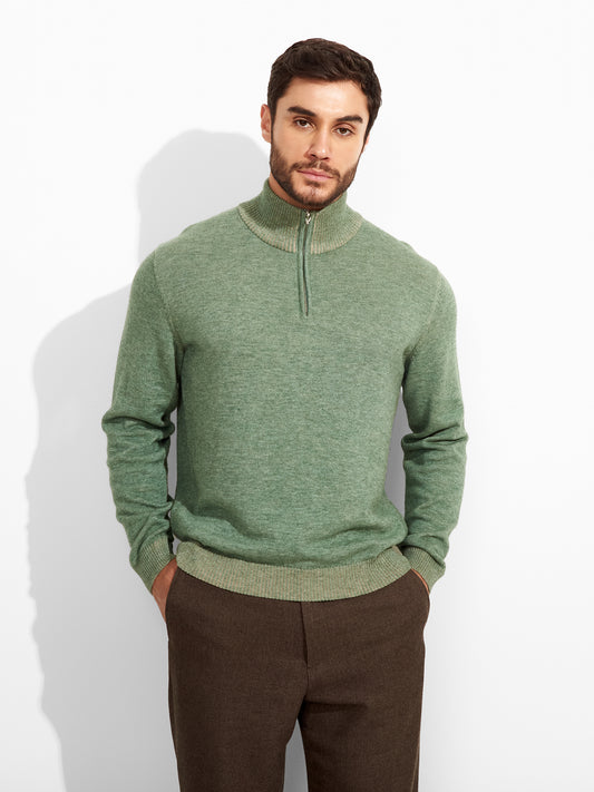Zola Sweater Cotton Color Green