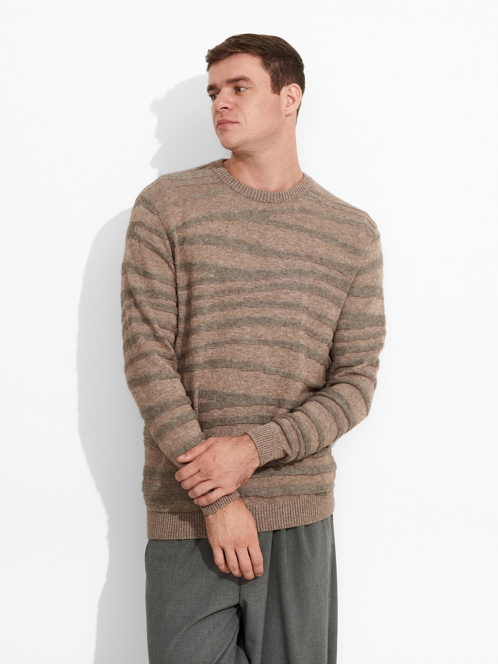 Zion Sweater Algodón Color Gris