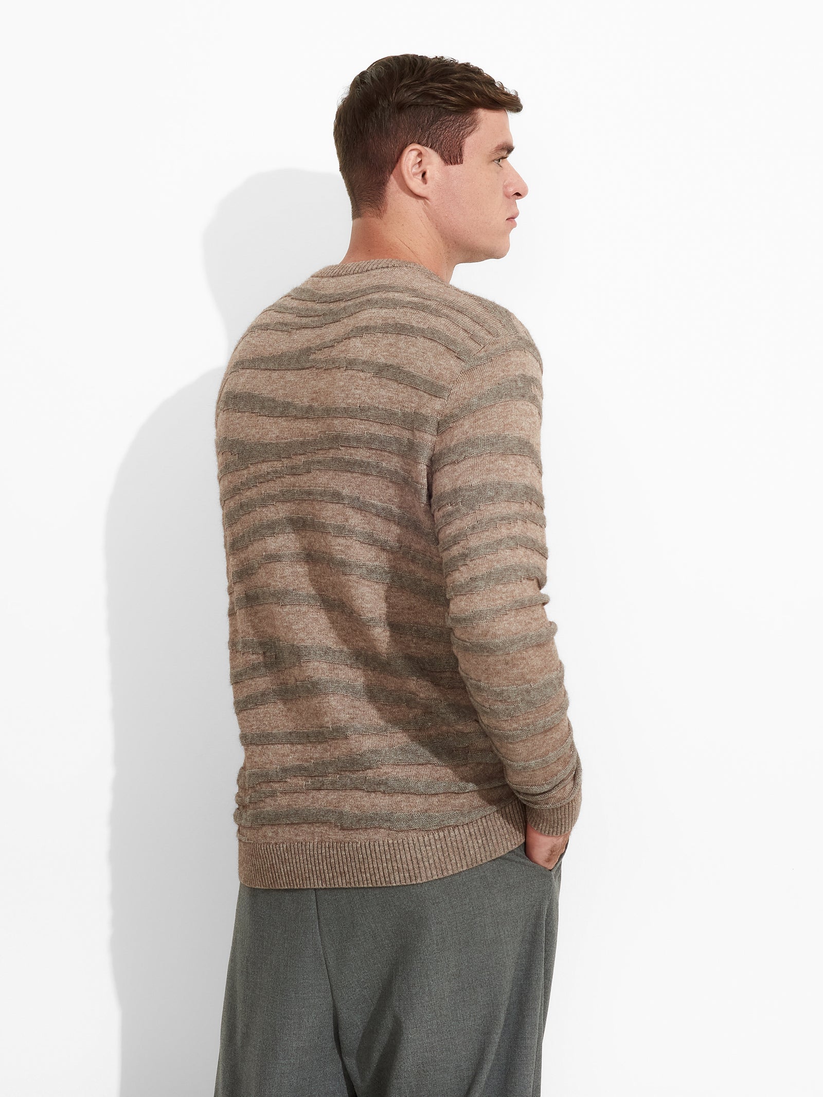 Zion Sweater Algodón Color Gris