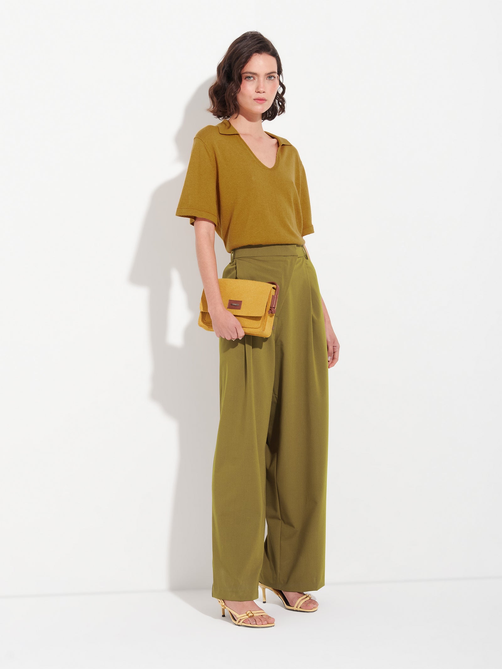 Zymba T-Shirt Cotton Color Yellow
