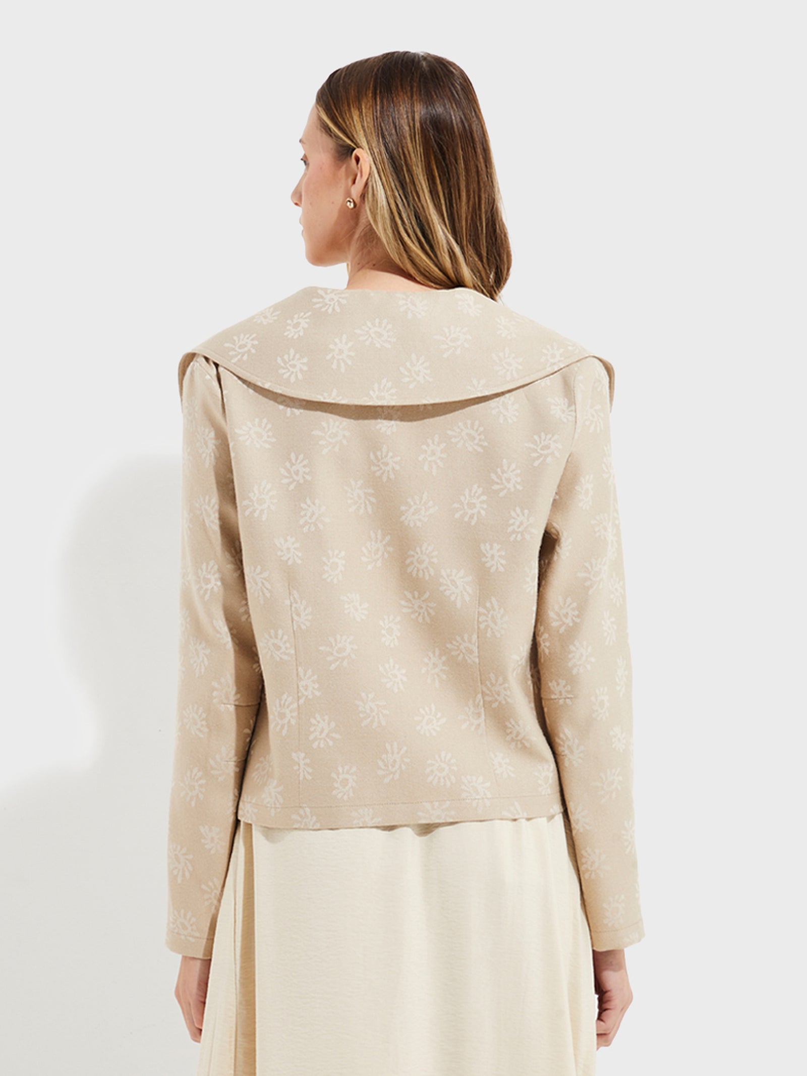 Abrigo Ytaparica de bambú color beige