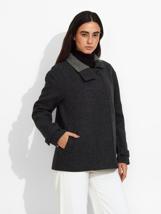 Zazie Coat Baby Alpaca Color Beige