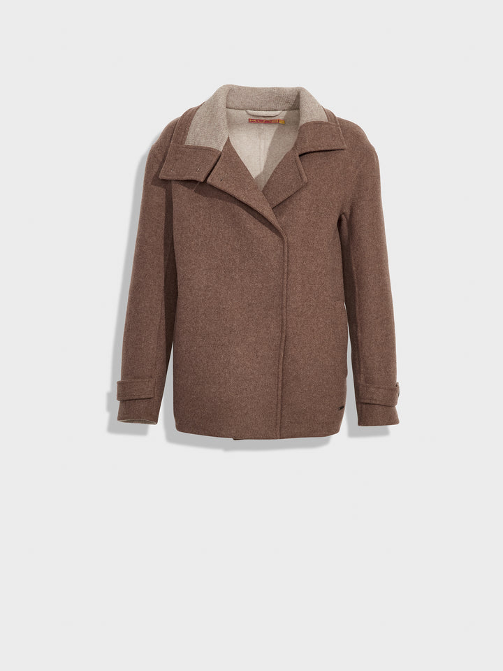 Abrigo Zazie Baby Alpaca Color Beige