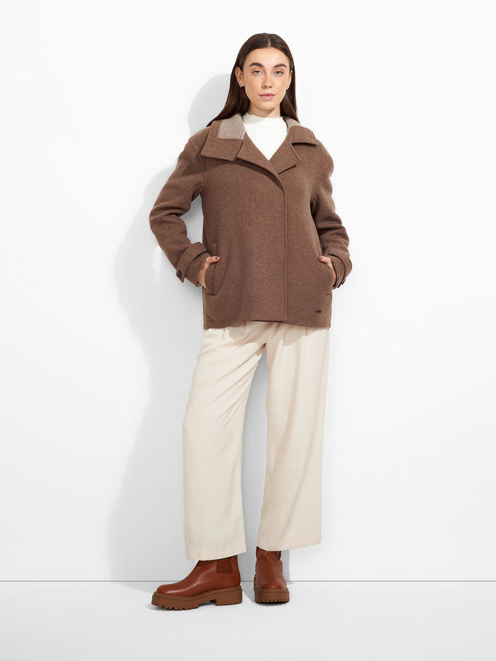 Abrigo Zazie Baby Alpaca Color Beige