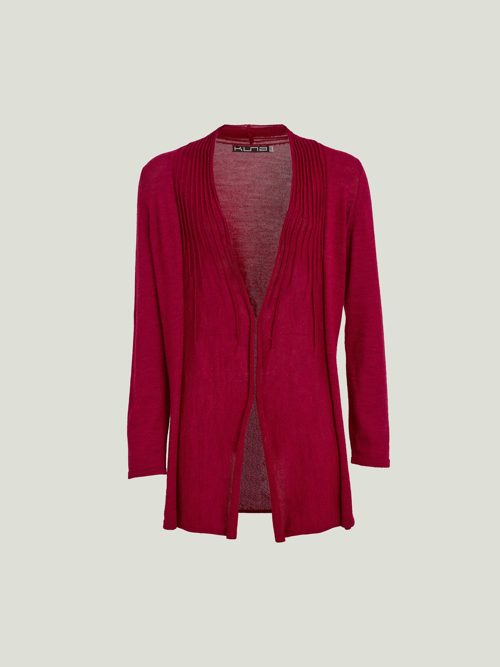 Kayla Cardigan Royal Alpaca Color Rosso