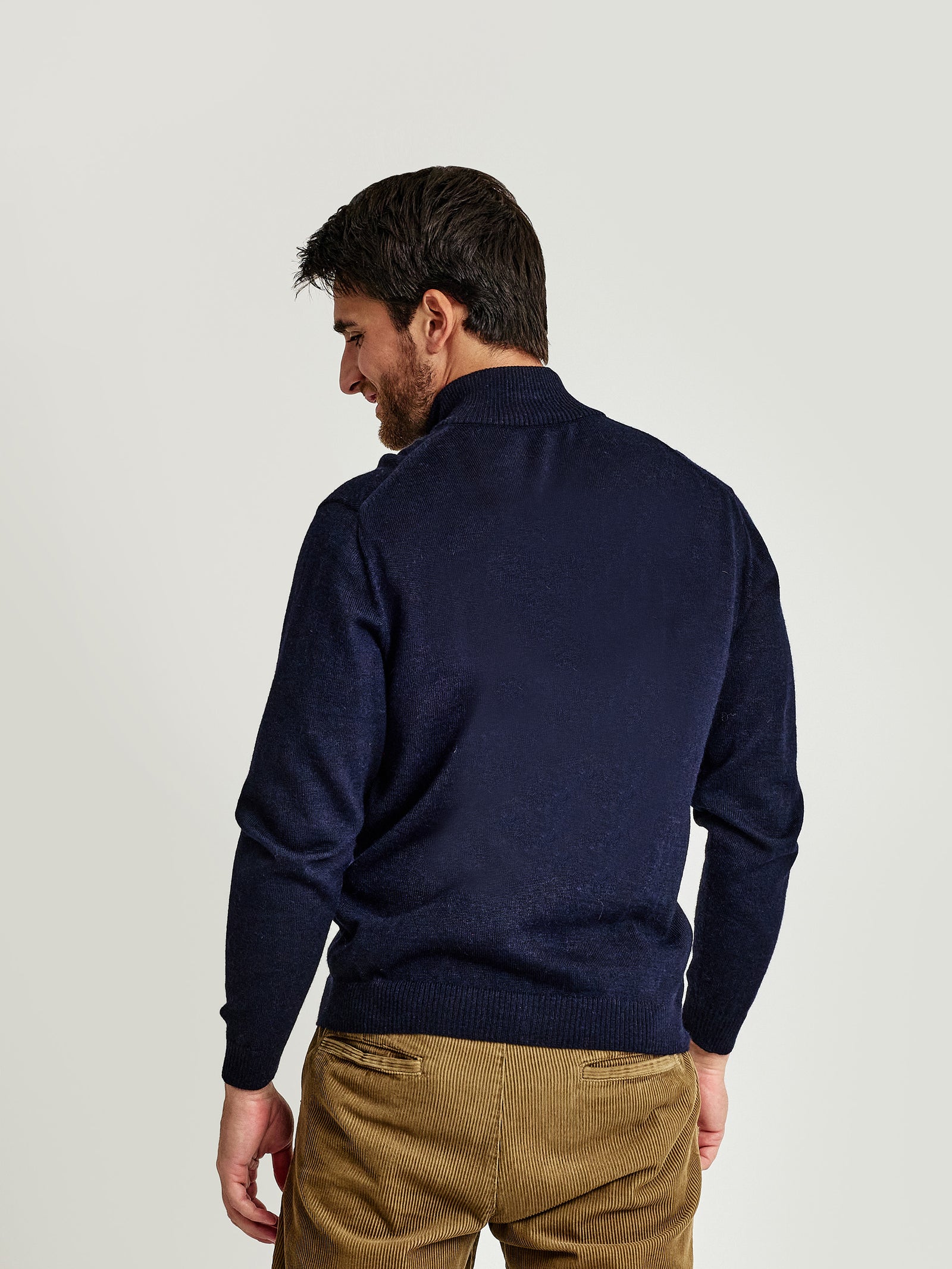 Andreas Cardigan Baby Alpaca Color Golondrina