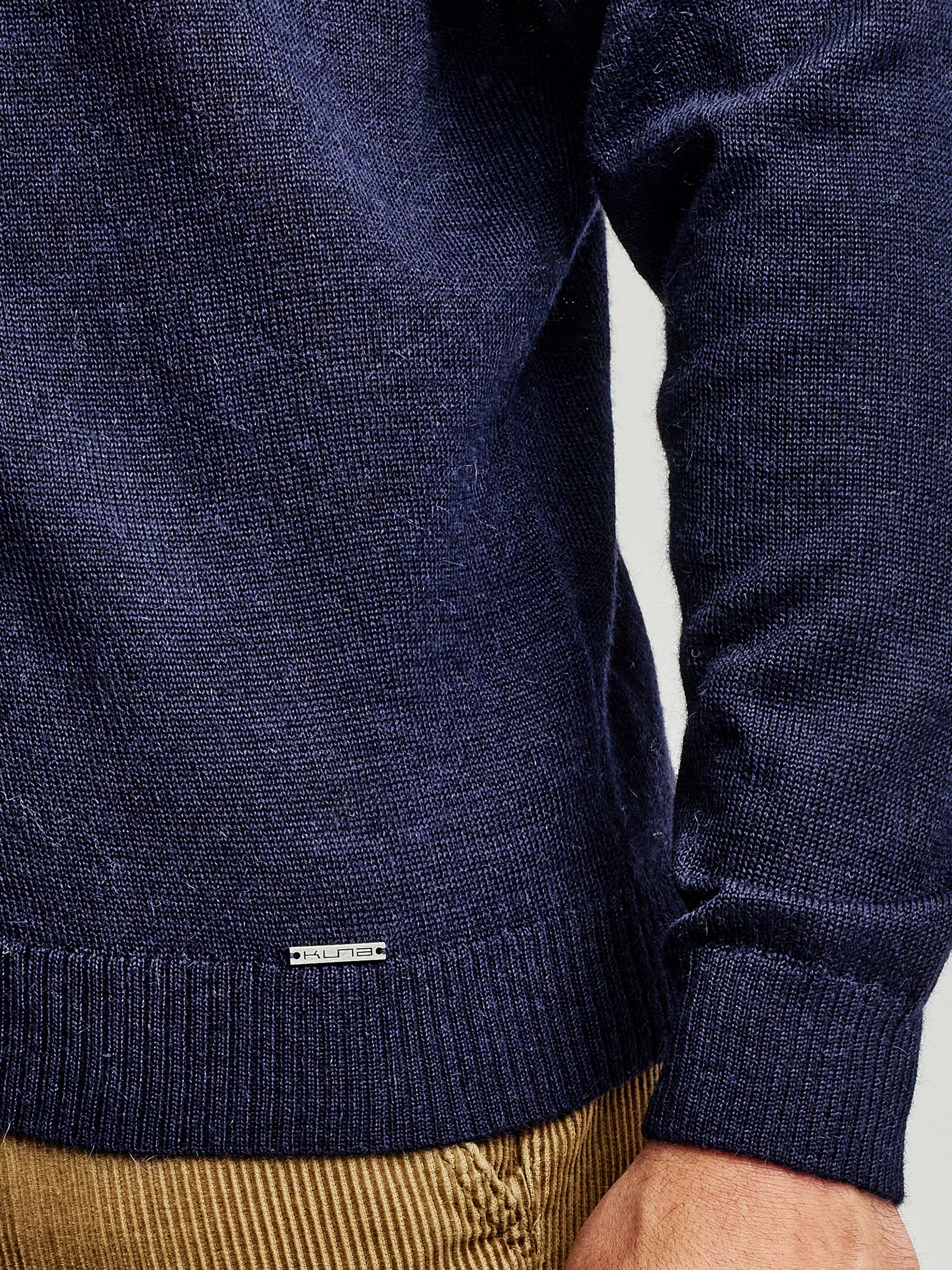 Andreas Cardigan Baby Alpaca Color Golondrina