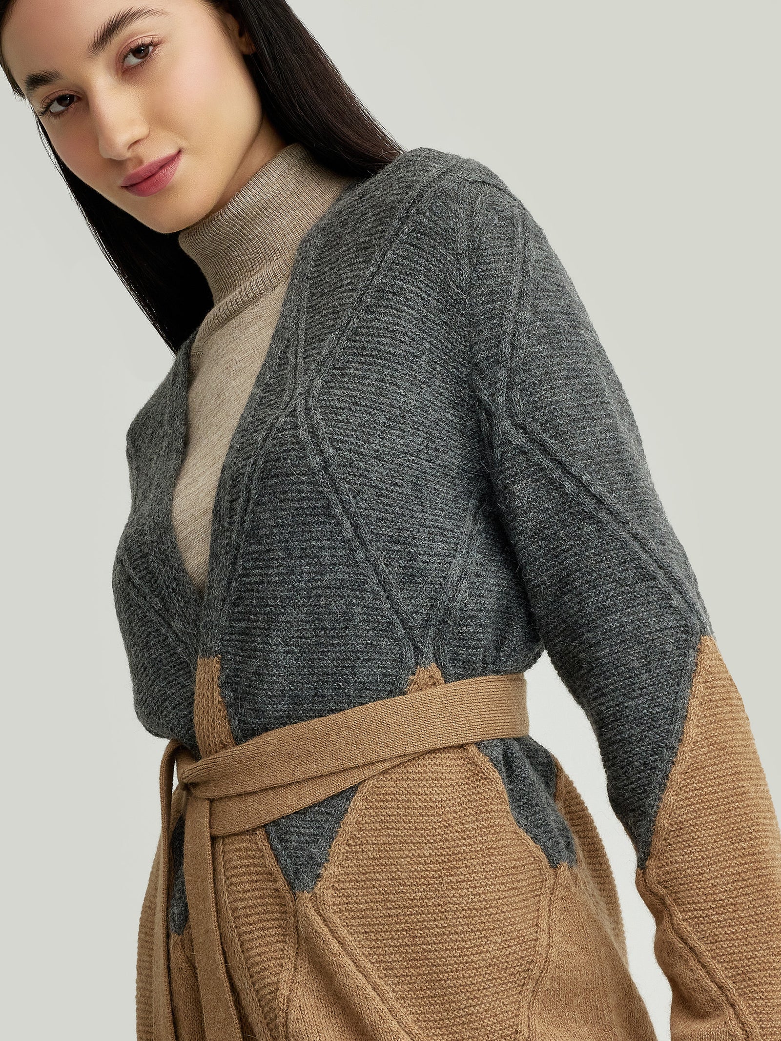 Yelissa Cardigan Baby Alpaca Color Camel